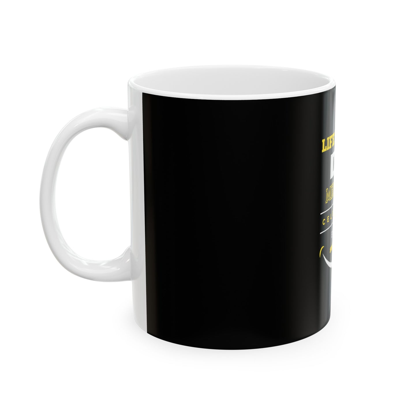 Black Ceramic Mug 6, (11oz, 15oz)