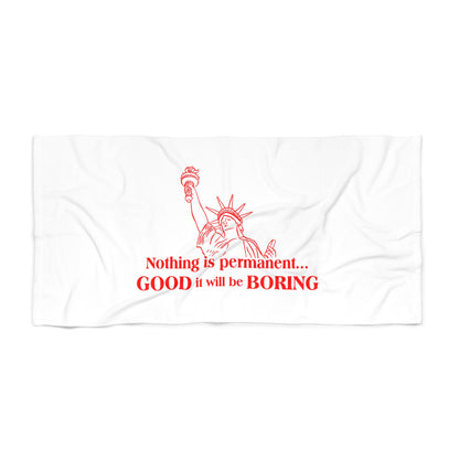 White Beach Towel 13