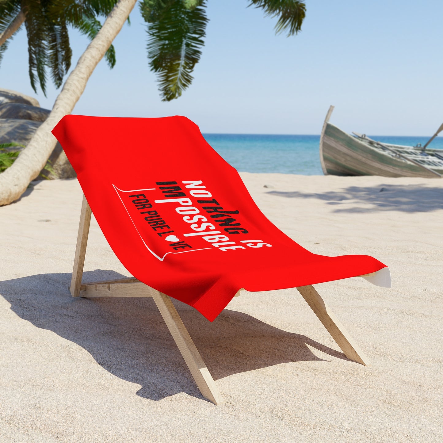 Red Beach Towel 47