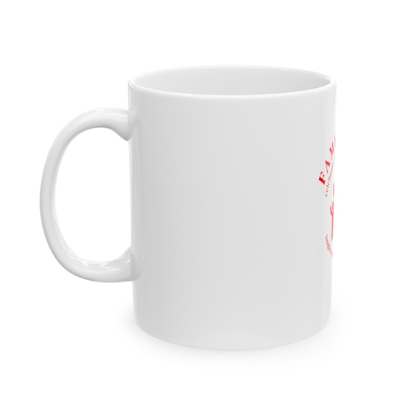 White Ceramic Mug 2, (11oz, 15oz)