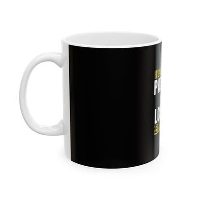 Black Ceramic Mug 55, (11oz, 15oz)