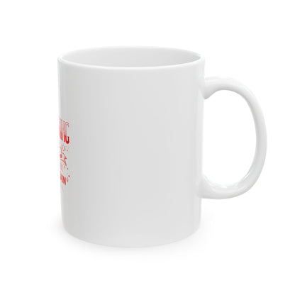 White Ceramic Mug 29, (11oz, 15oz)