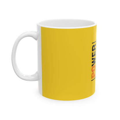 Yellow Ceramic Mug 26, (11oz, 15oz)