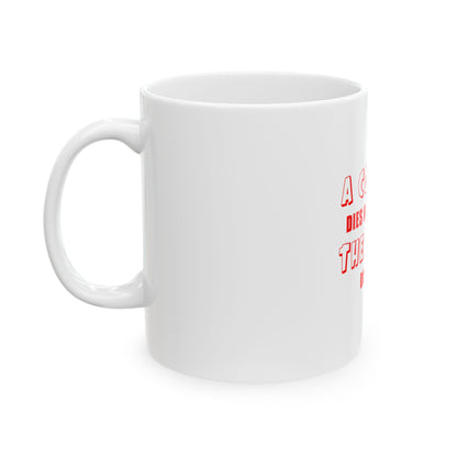 White Ceramic Mug 27, (11oz, 15oz)