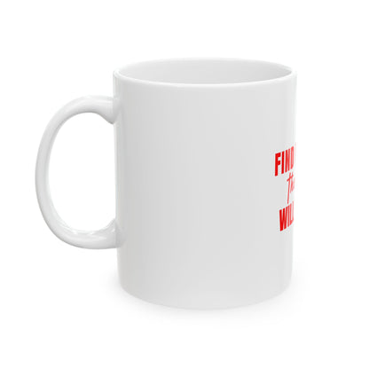 White Ceramic Mug 68, (11oz, 15oz)