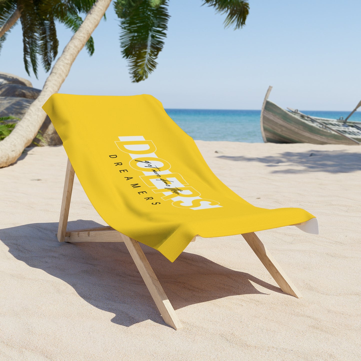 Yellow Beach Towel 38