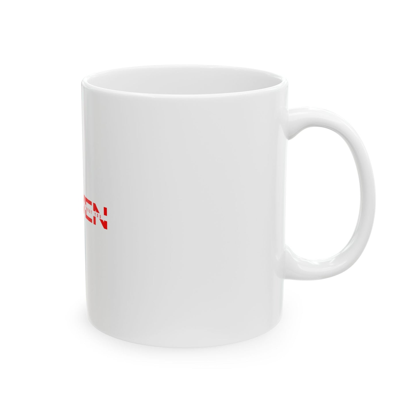 White Ceramic Mug 24, (11oz, 15oz)