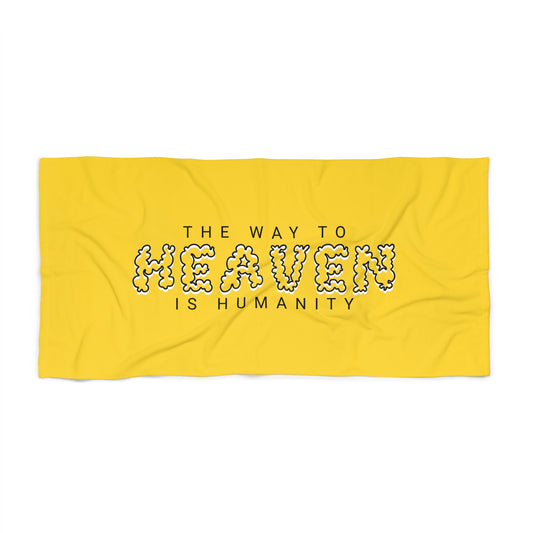 Yellow Beach Towel 37