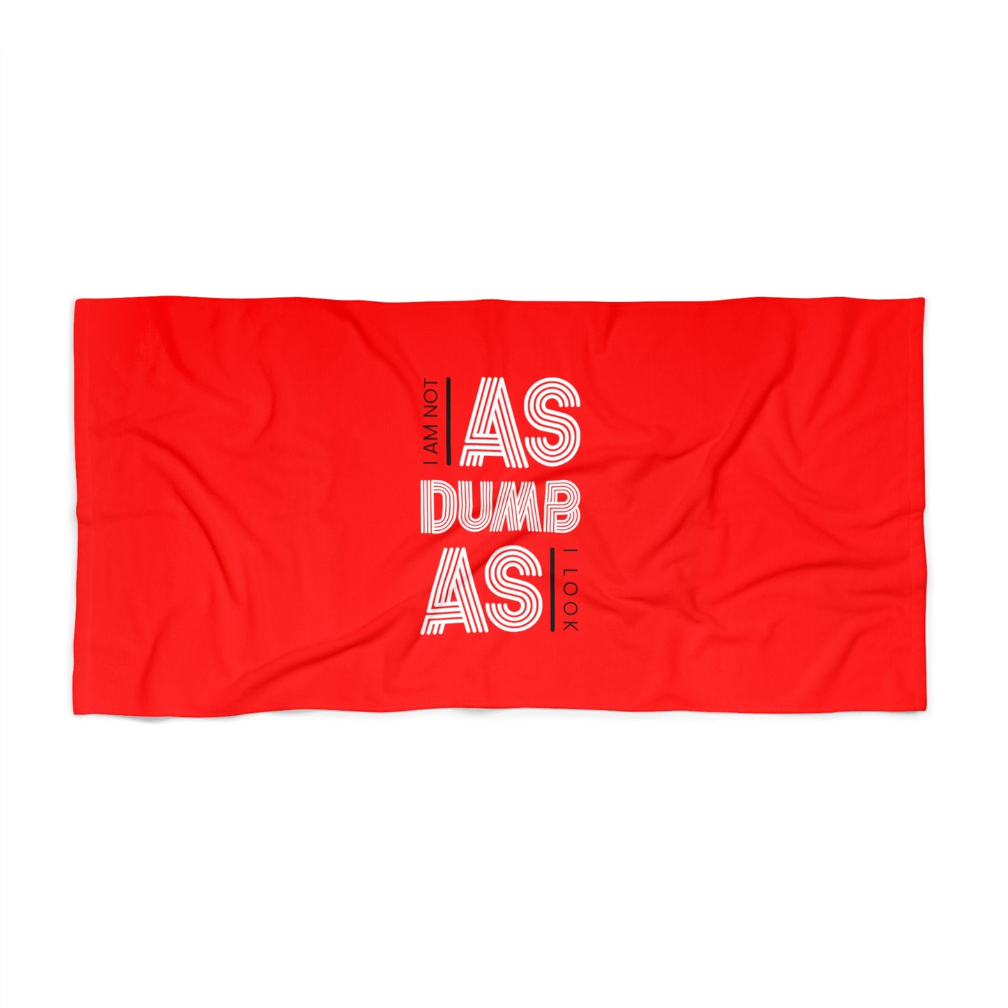 Red Beach Towel 7