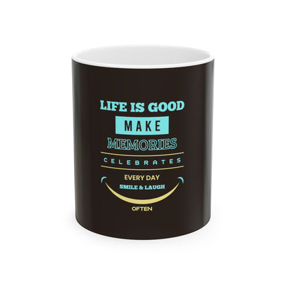 Brown Ceramic Mug 6, (11oz, 15oz)