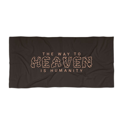 Brown Beach Towel 37