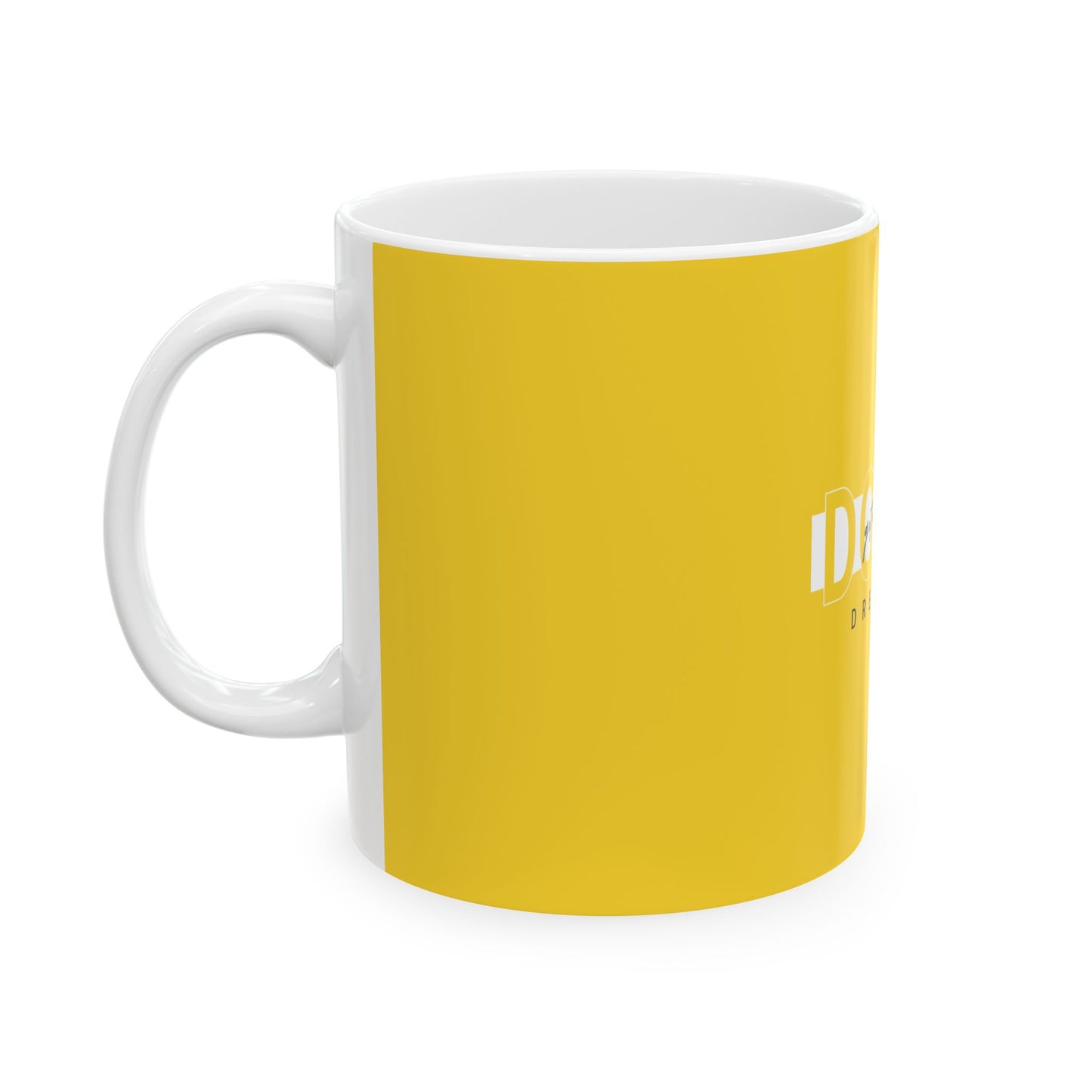 Yellow Ceramic Mug 38, (11oz, 15oz)