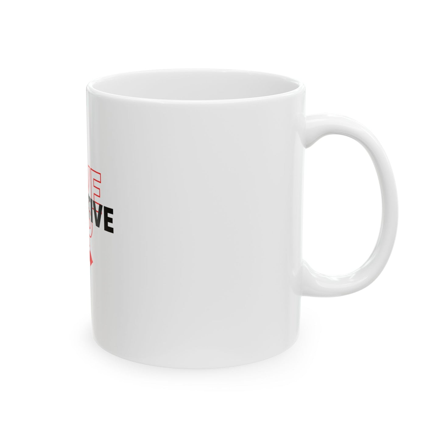 White Ceramic Mug 43, (11oz, 15oz)