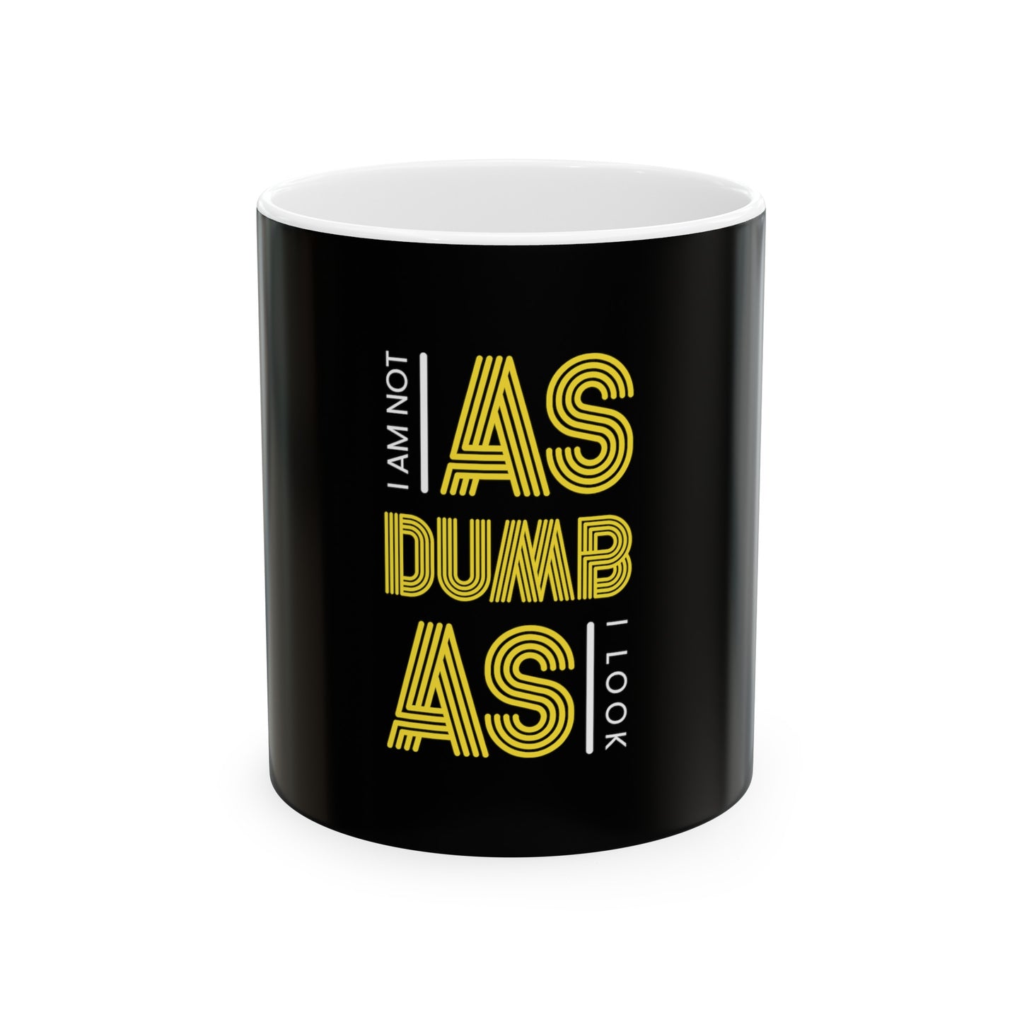 Black Ceramic Mug 9, (11oz, 15oz)