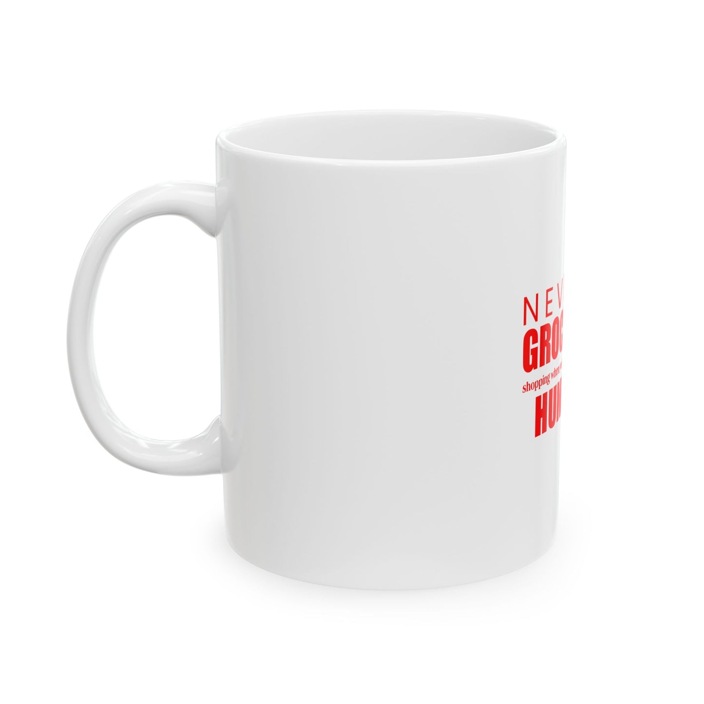 White Ceramic Mug 20, (11oz, 15oz)