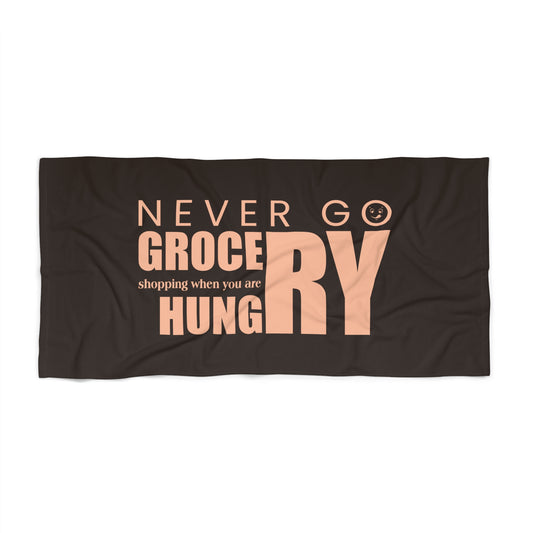 Brown Beach Towel 20