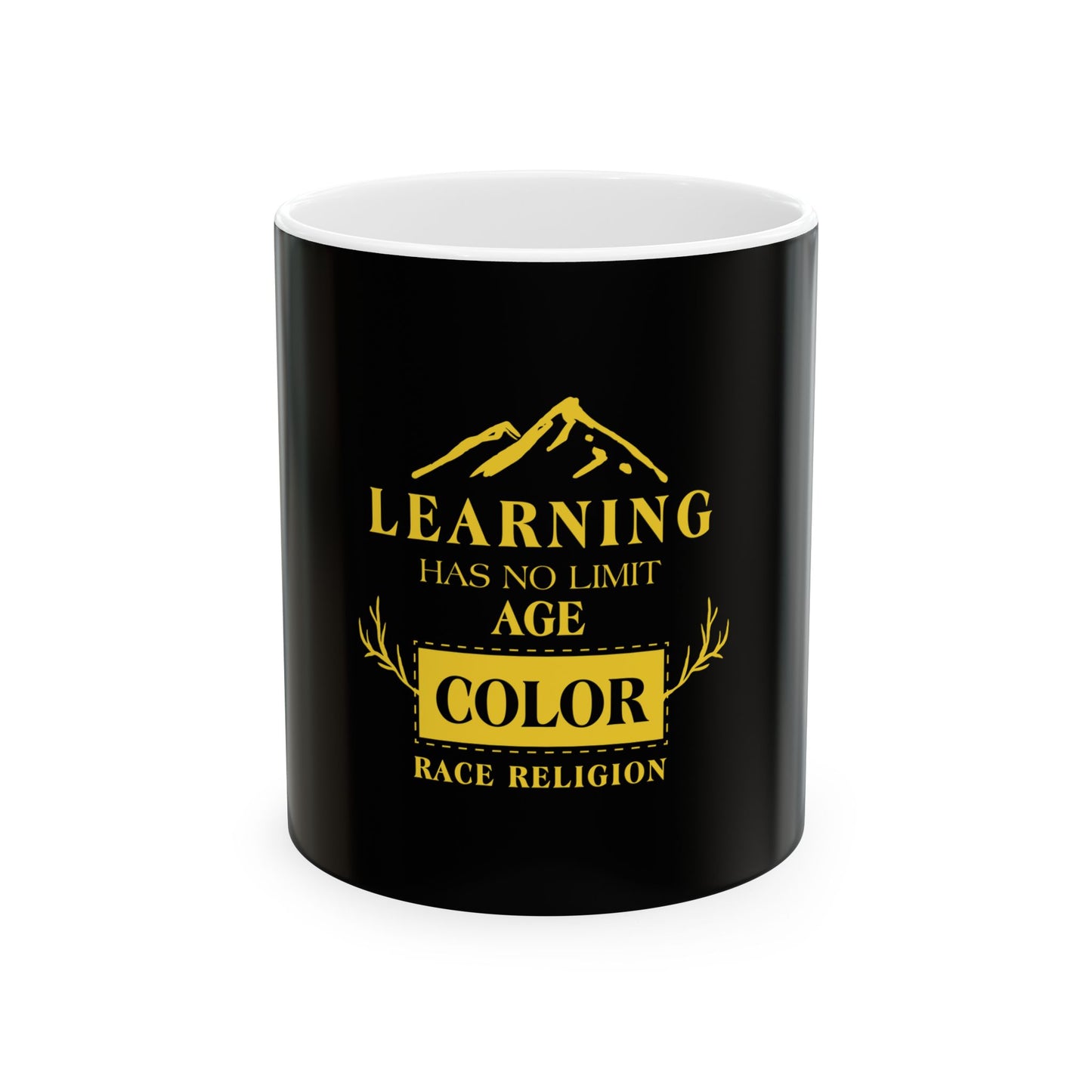 Black Ceramic Mug 14, (11oz, 15oz)