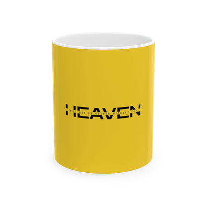 Yellow Ceramic Mug 24, (11oz, 15oz)