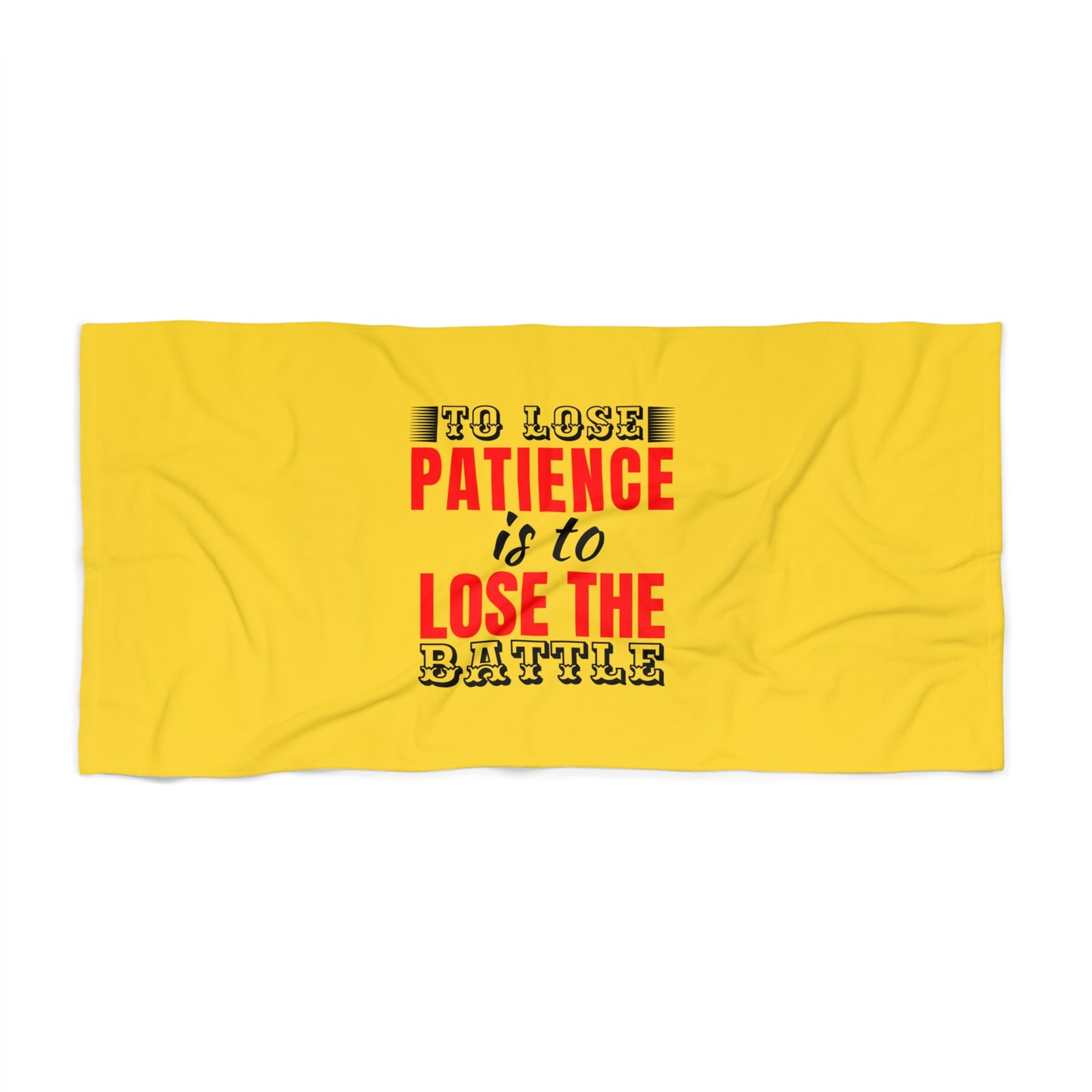 Yellow Beach Towel 43