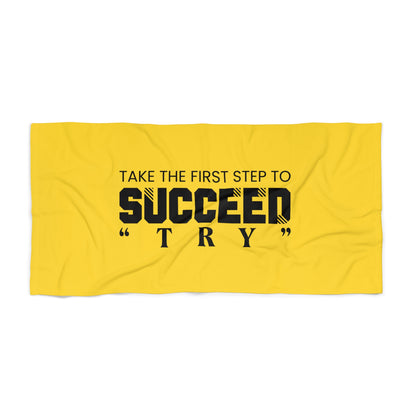 Yellow Beach Towel 22