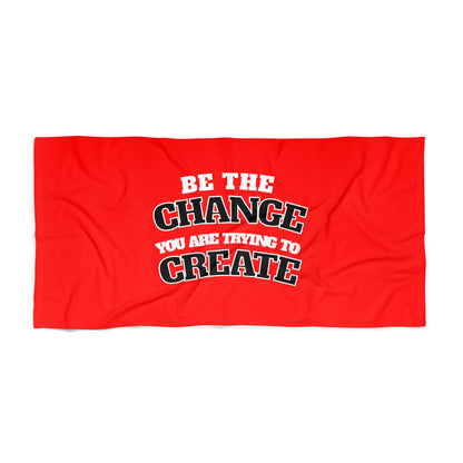 Red Beach Towel 41