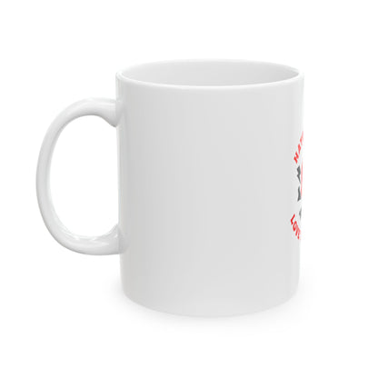 White Ceramic Mug 52, (11oz, 15oz)