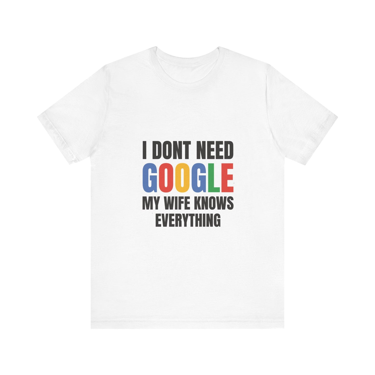 I do not need google; my wife knows everything.