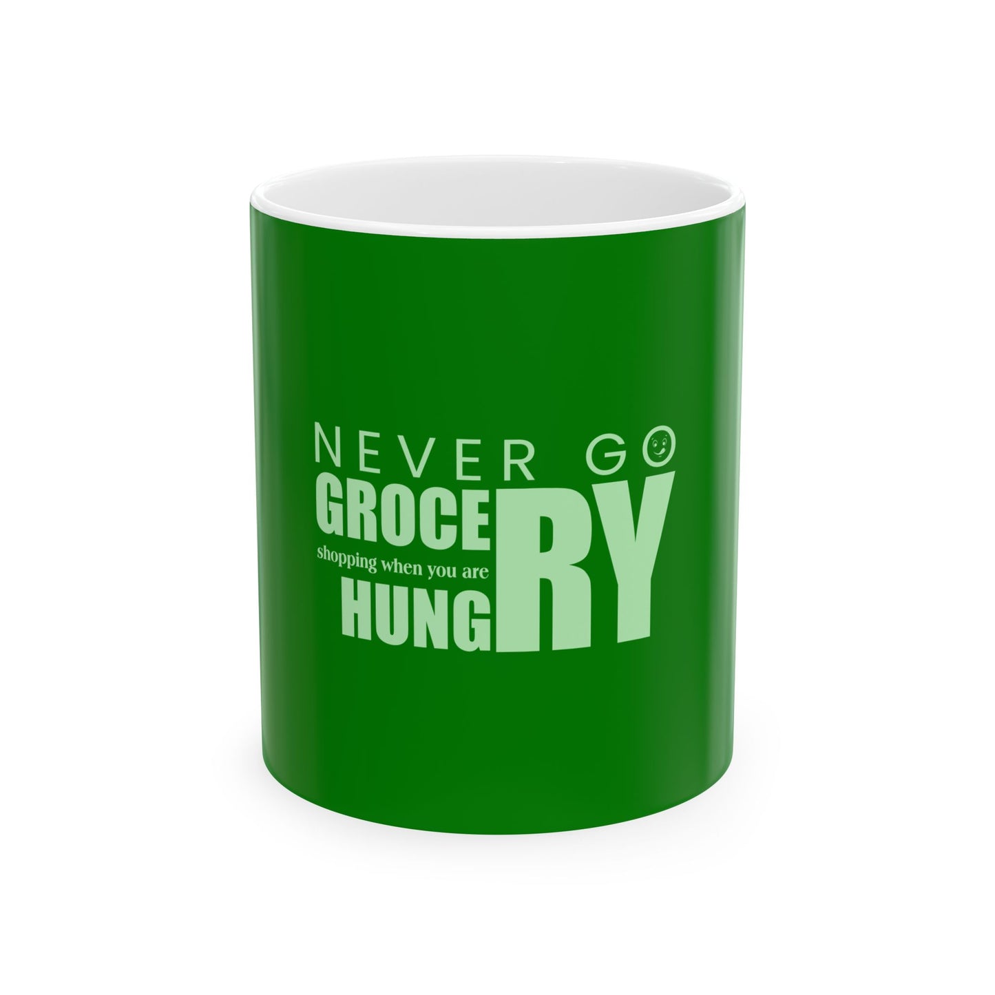 Green Ceramic Mug 20, (11oz, 15oz)