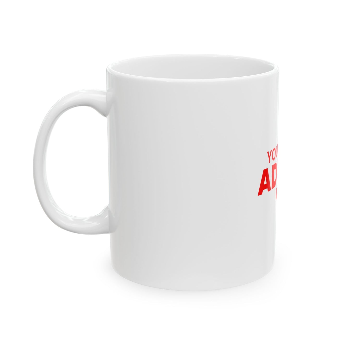 White Ceramic Mug 25, (11oz, 15oz)