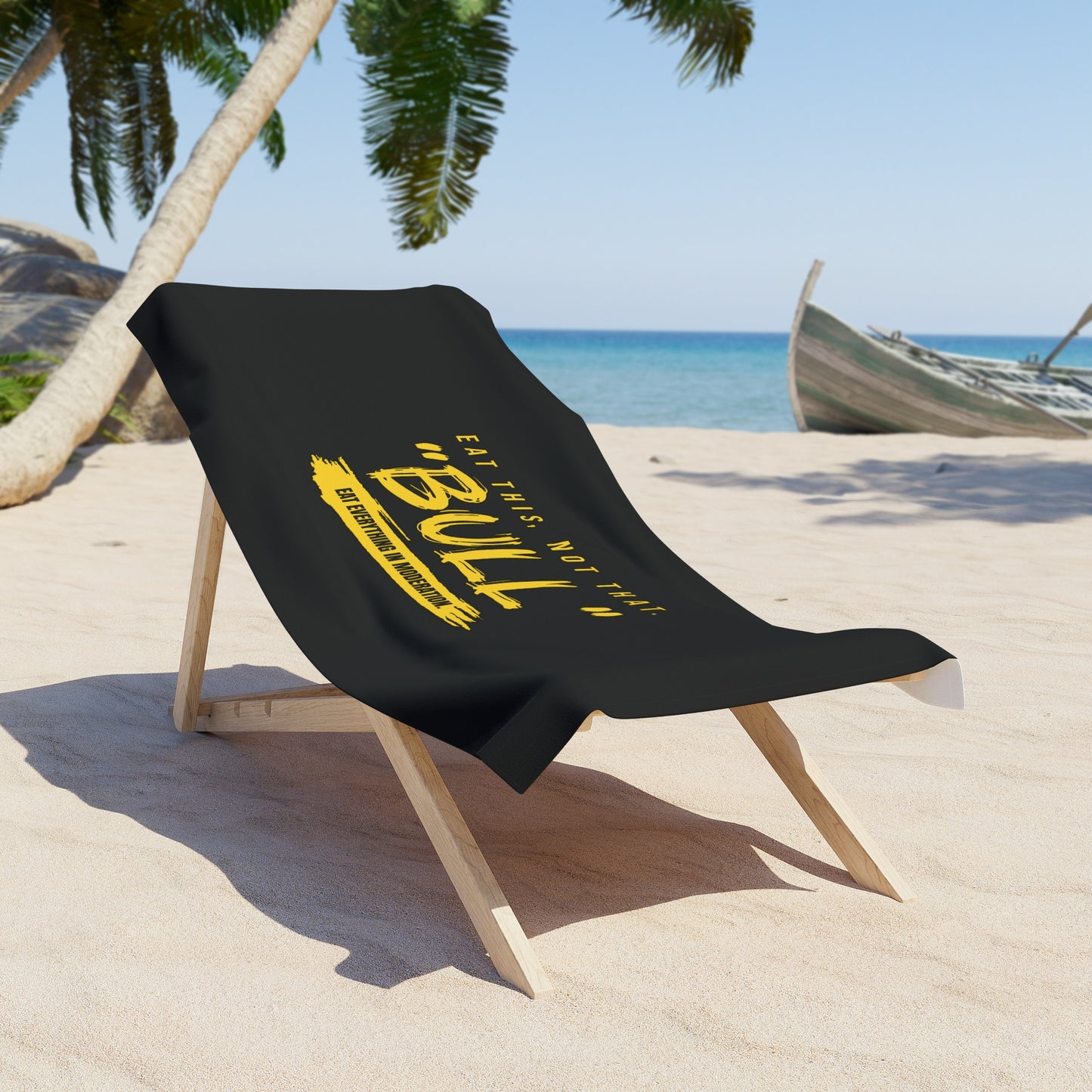 Black Beach Towel 11