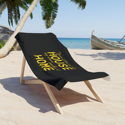 Black Beach Towel 28