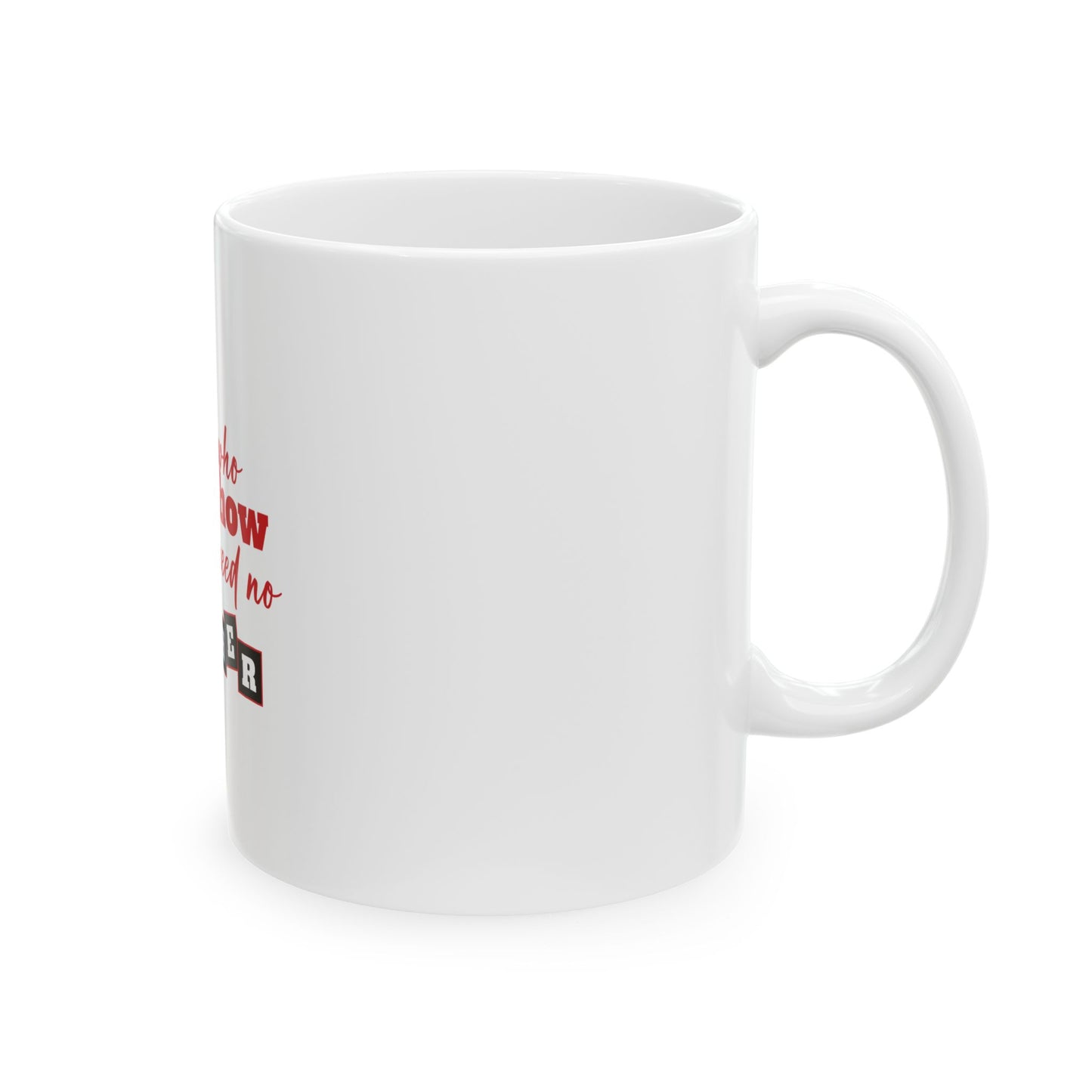 White Ceramic Mug 65, (11oz, 15oz)