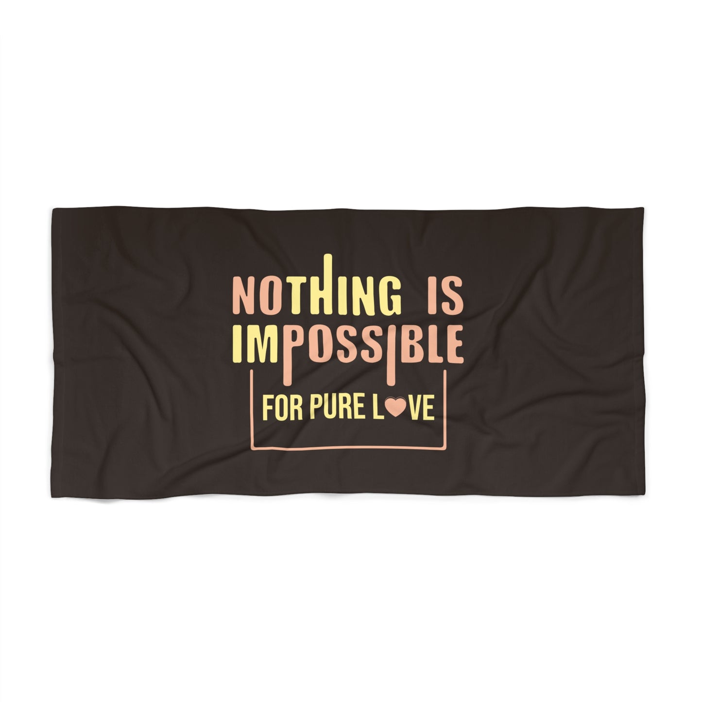 Brown Beach Towel 47