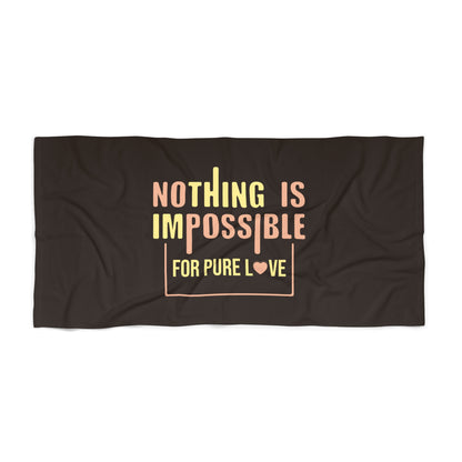 Brown Beach Towel 47