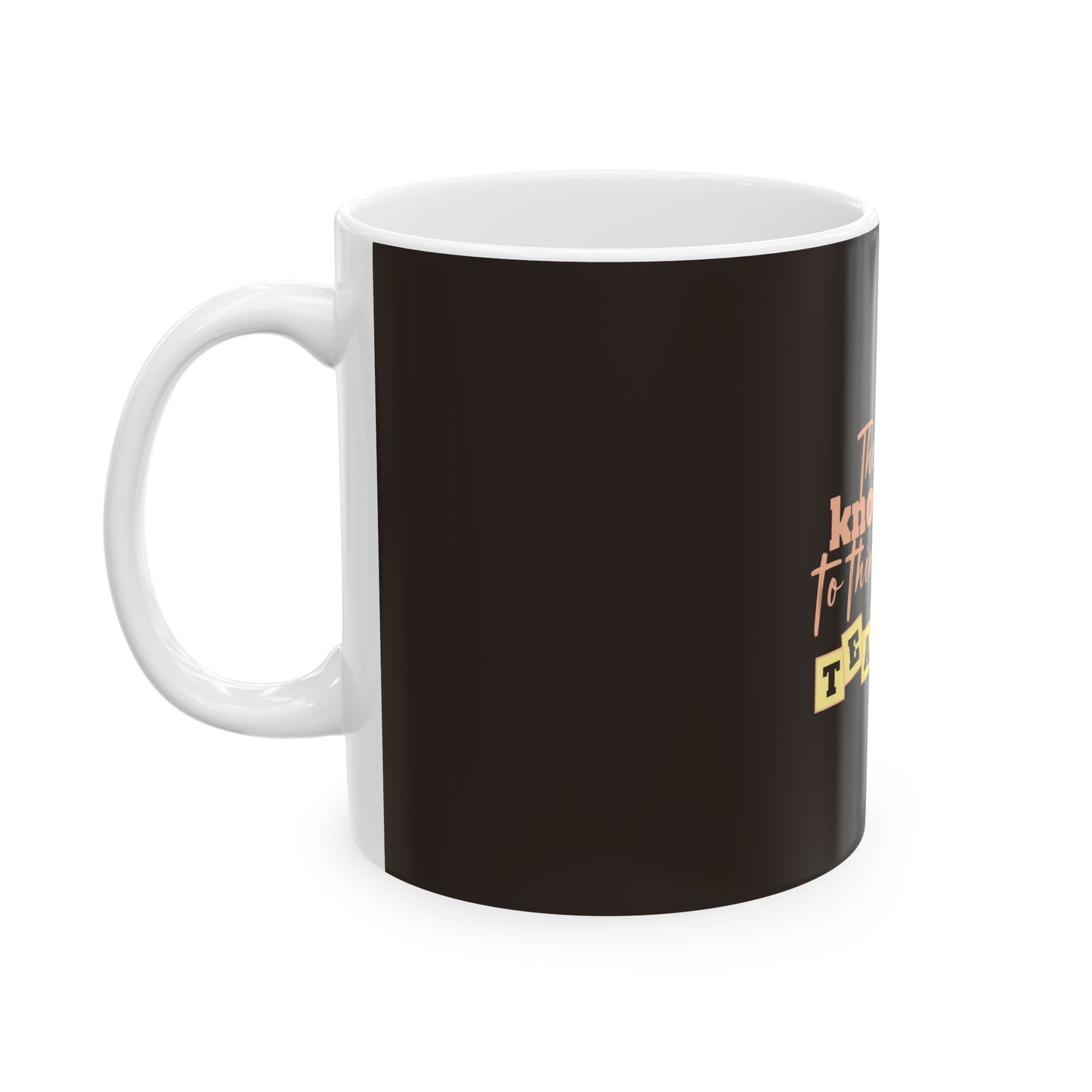 Brown Ceramic Mug 65, (11oz, 15oz)