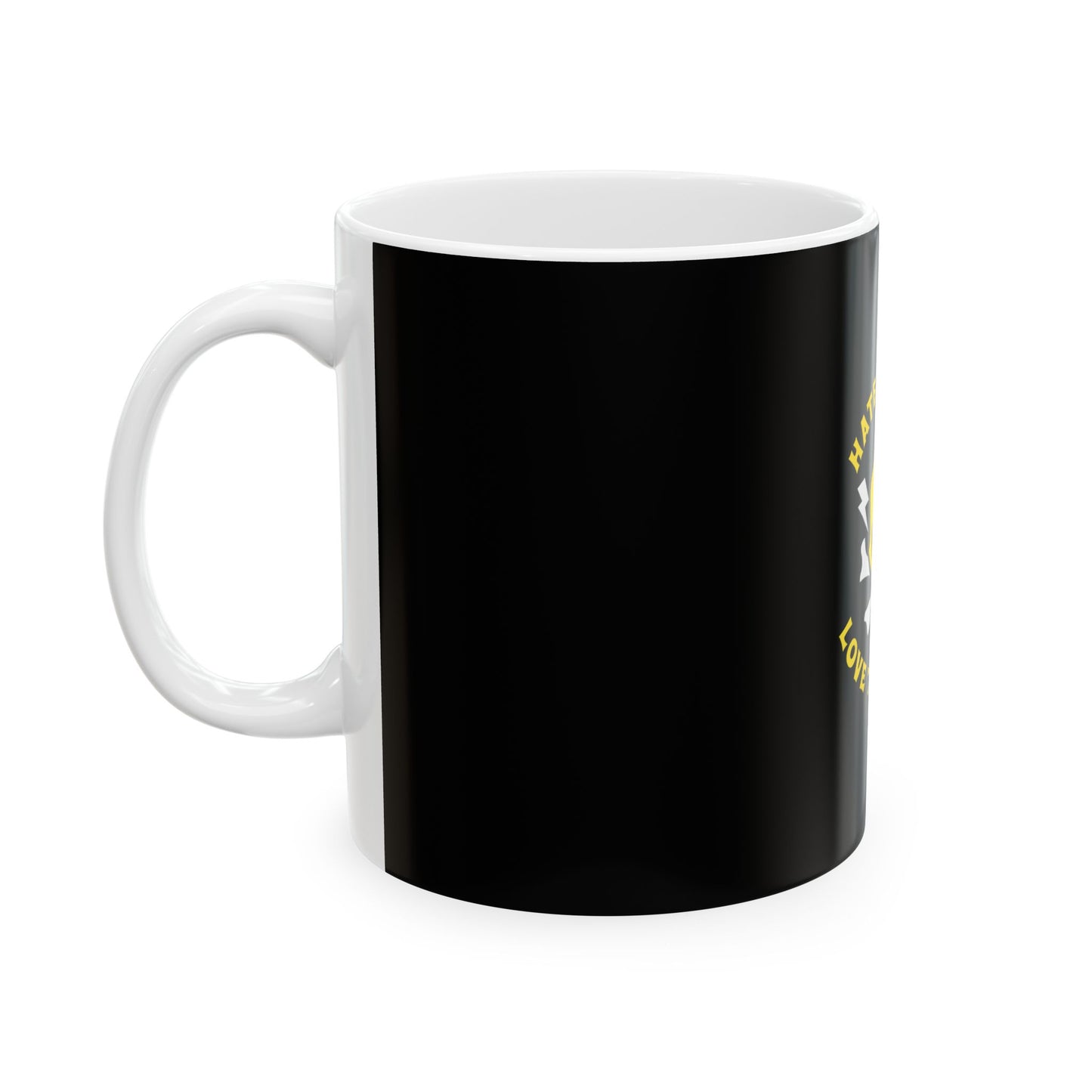 Black Ceramic Mug 52, (11oz, 15oz)