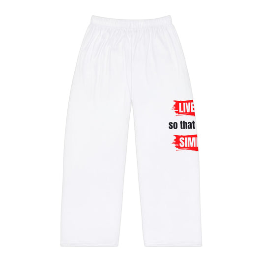 White Sweat Pants 47