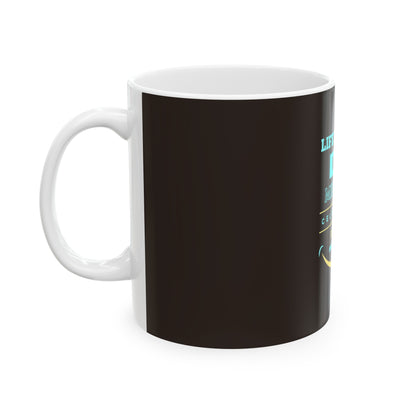 Brown Ceramic Mug 6, (11oz, 15oz)