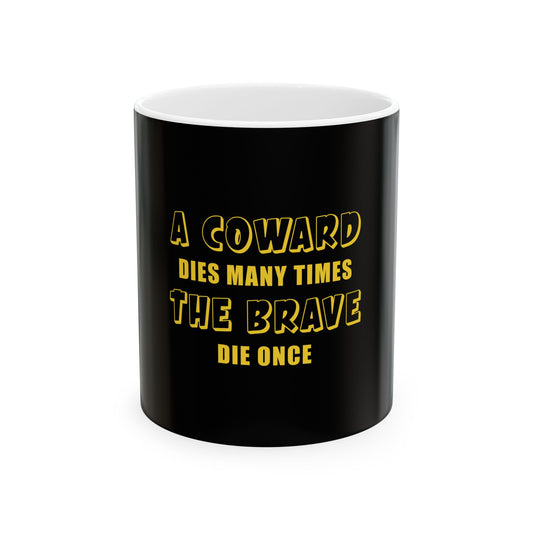 Black Ceramic Mug 27, (11oz, 15oz)