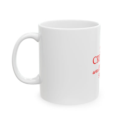 White Ceramic Mug 17, (11oz, 15oz)