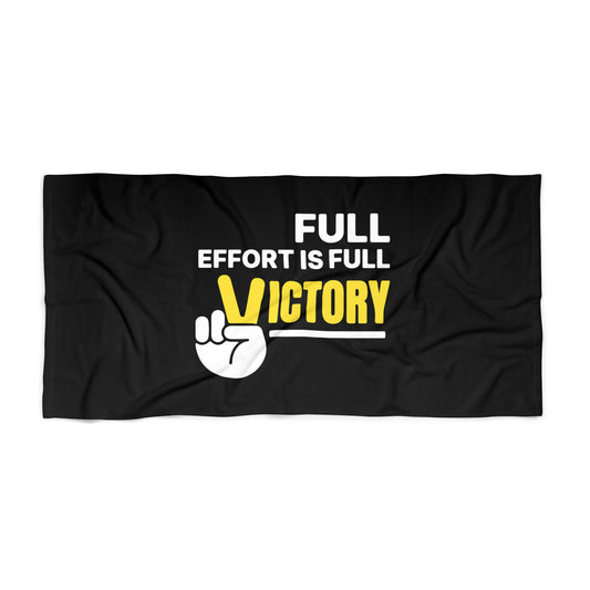 Black Beach Towel 42