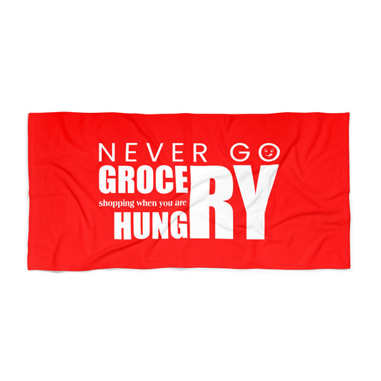 Red Beach Towel 20