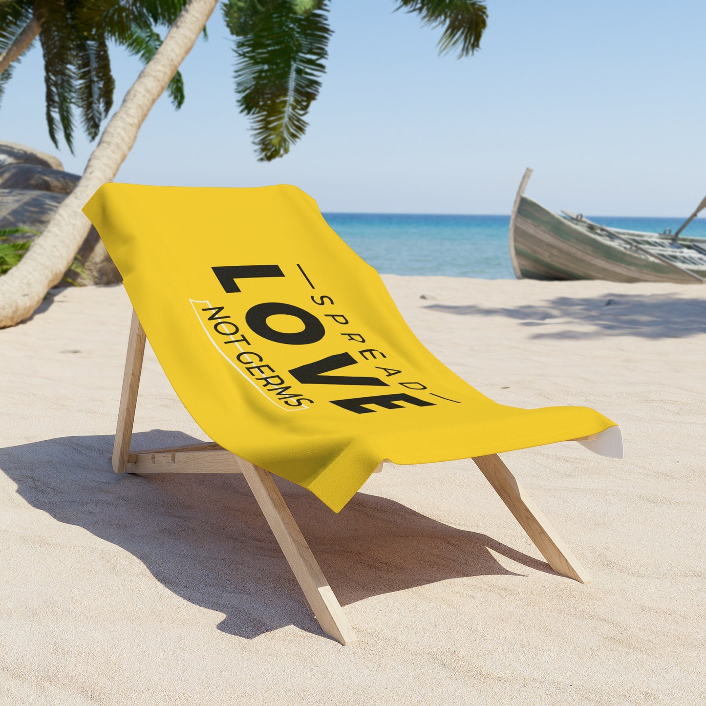 Yellow Beach Towel 23