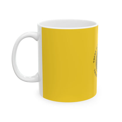 Yellow Ceramic Mug 63, (11oz, 15oz)