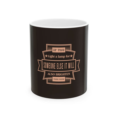 Brown Ceramic Mug 12, (11oz, 15oz)