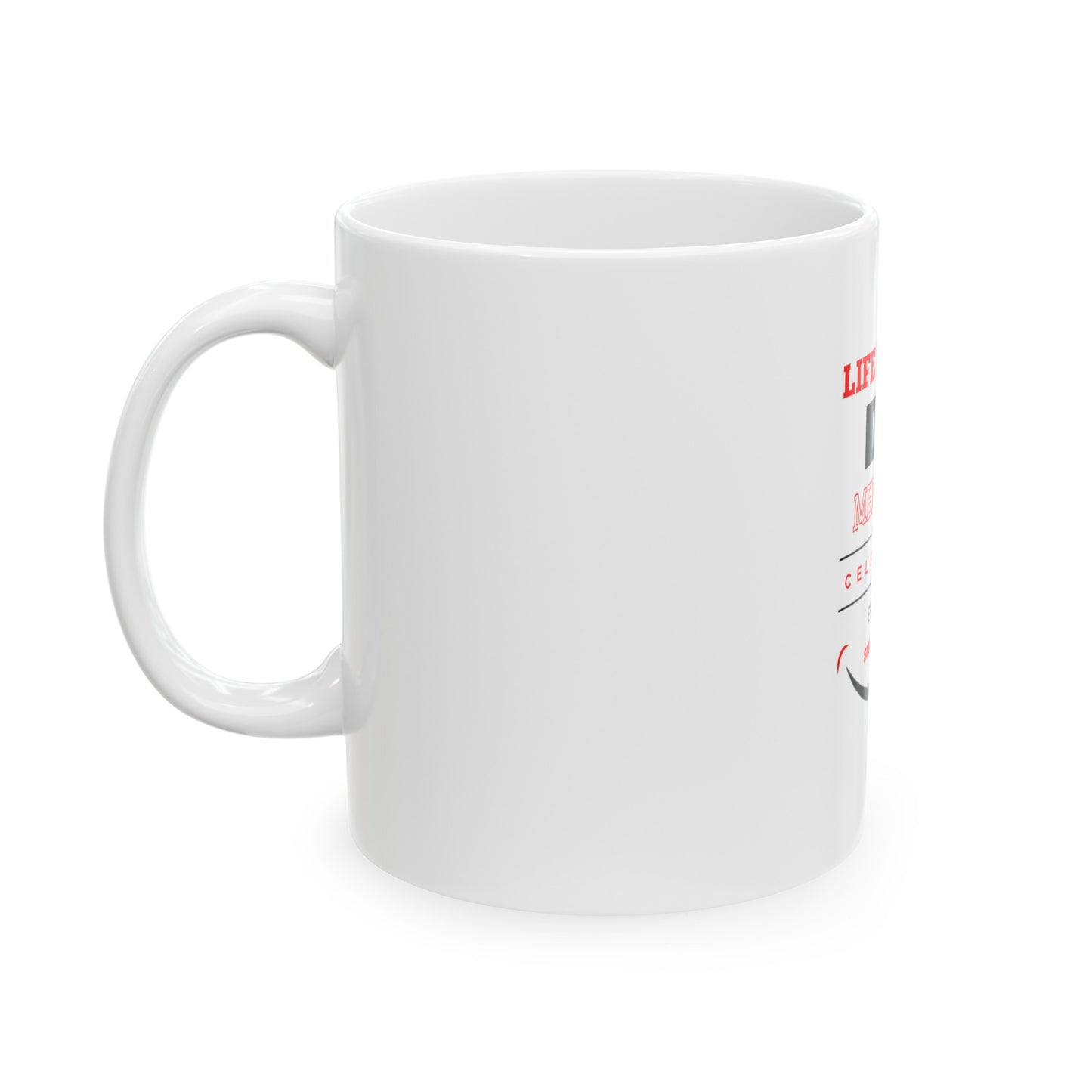 White Ceramic Mug 6, (11oz, 15oz)