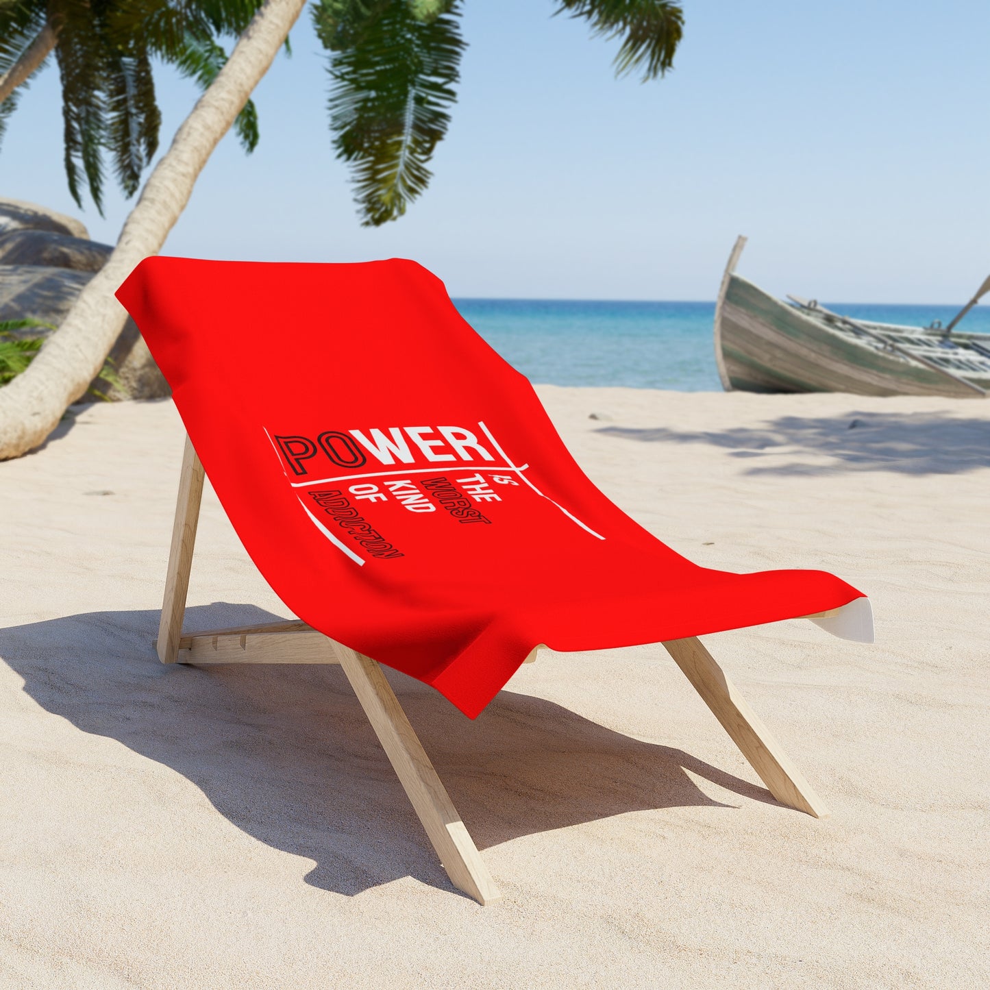 Red Beach Towel 26