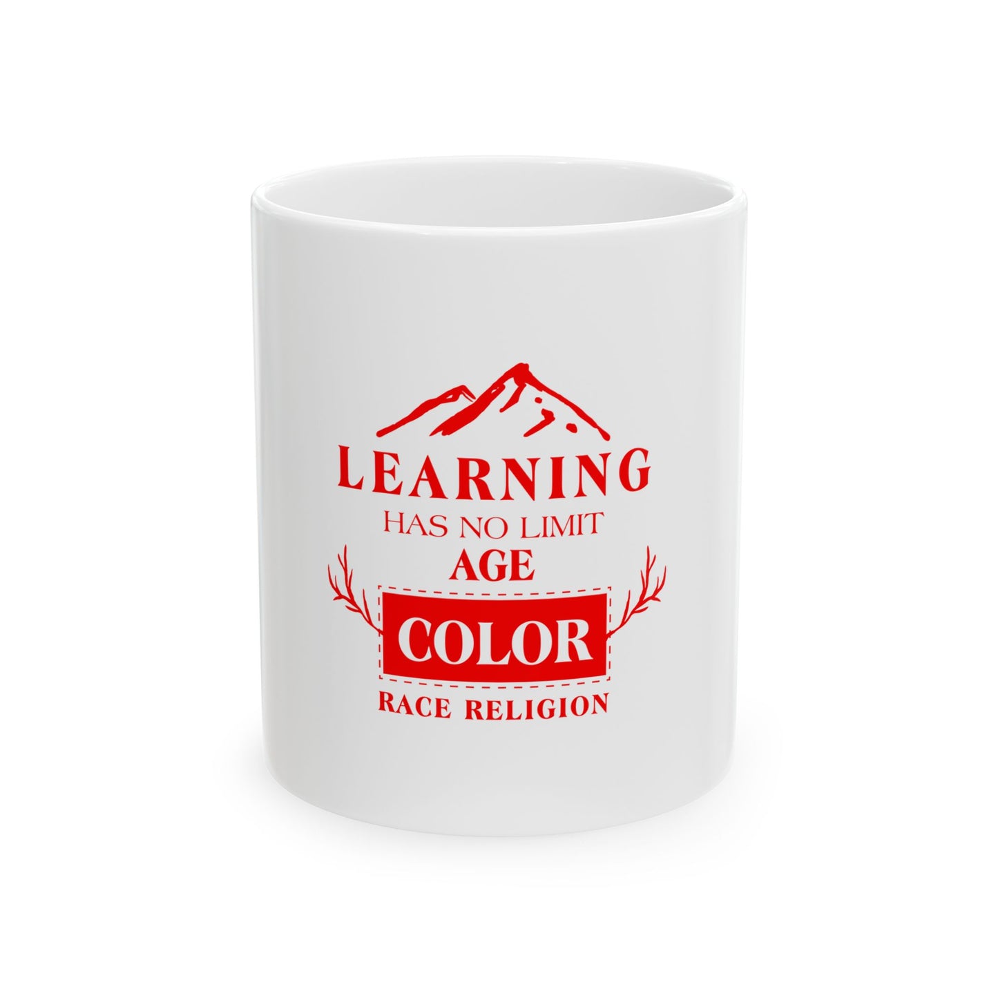 White Ceramic Mug 14, (11oz, 15oz)