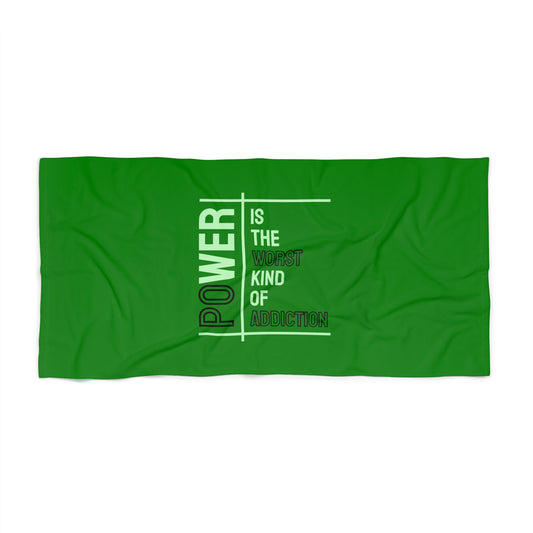 Green Beach Towel 26