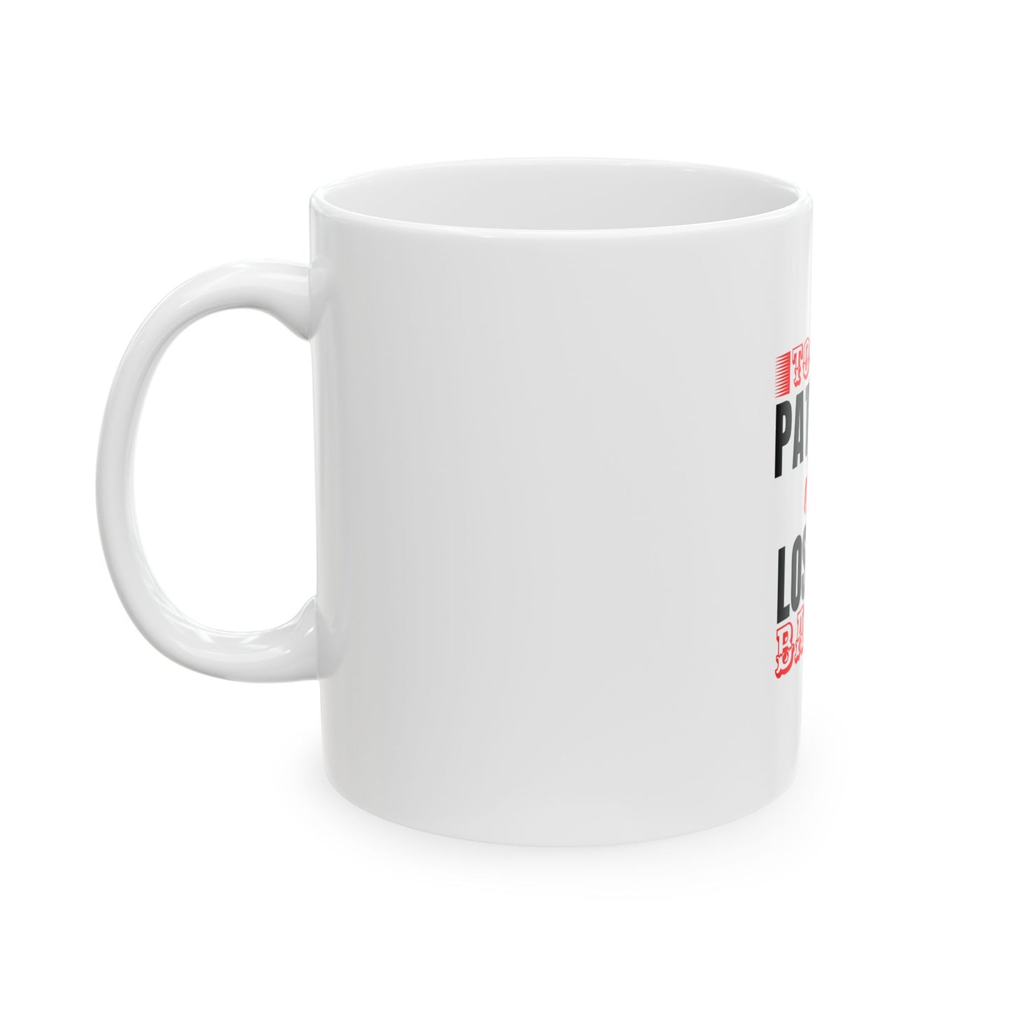 White Ceramic Mug 55, (11oz, 15oz)